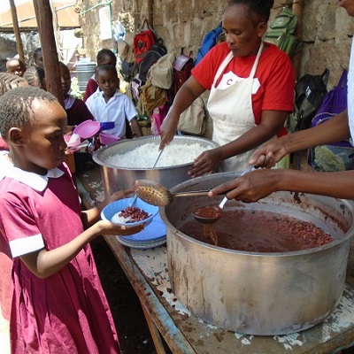 the education charity Porridge and Rice enabling education for children in the Nairobi slums